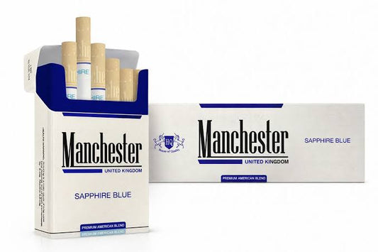 Manchester Sapphire Blue (White) (10 Packs x 20s)